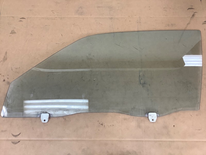 86-89 Integra 3Dr Hatch Left Front Door Glass Driver Side Window Blue OEM
