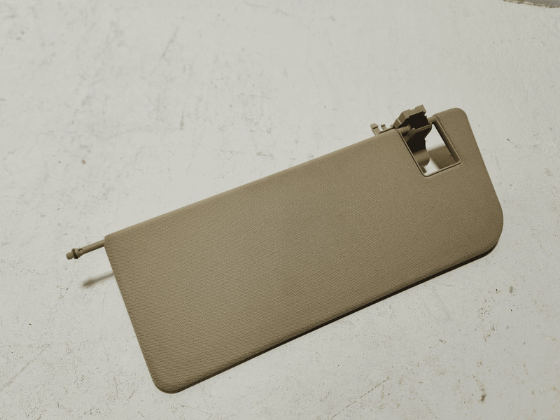 2014-16 Mercedes W212 E350 Front Passenger Side Sun Visor Extension OEM Beige