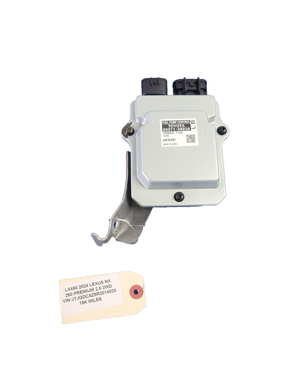 2022-2024 Lexus NX 250 Fuel Pump Control Module Unit 2.5L FWD OEM 89571-58020