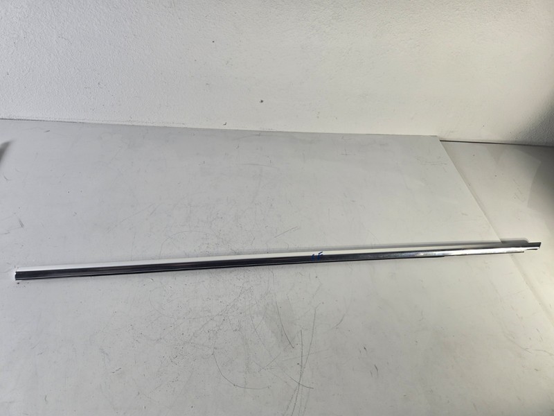 2010 2016 BMW 528i Left Driver Front Door Outer Molding Trim OEM Aluminum