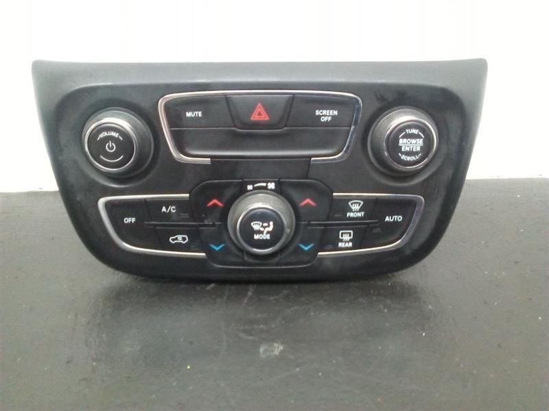 17-18 Jeep Compass Dual Zone Temperature Climate Control OEM 5VA58DX9AF