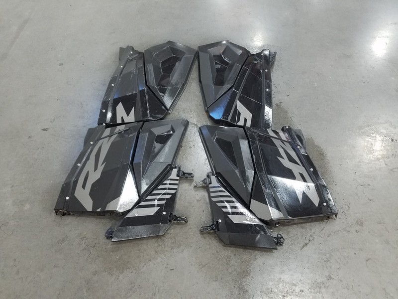 #1300 S3 - 2019 20 21 Polaris RZR XP4 Turbo S Door Lowers Latches