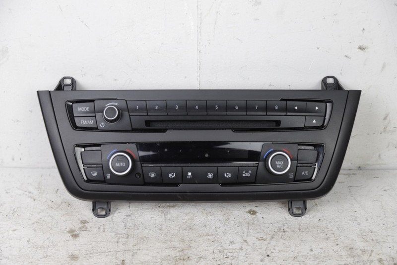 2012 - 2016 BMW 3 Series Audio System AC HEAT HVAC Control Panel 9348828 OEM