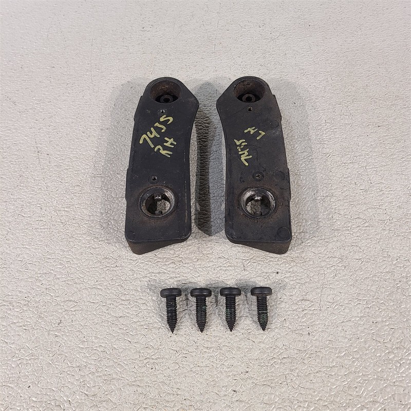 86-88 Corvette C4 Convertible Top Front Body Mounts Set Pair Oem Aa7435