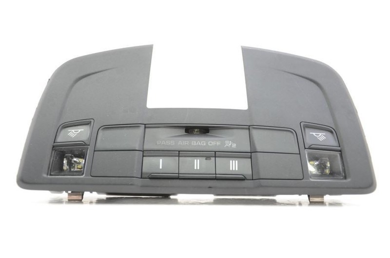 2013-2016 Porsche Boxster S Upper Windscreen Map Light Control Panel 99161342705