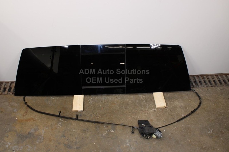 2019-2025 RAM 1500 5th Gen Rear Back Sliding Power Glass Window with Motor OEM