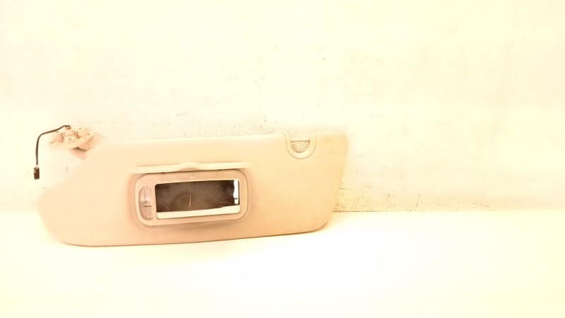 2011-2016 Chrysler Town & Country Sun Visor Driver Left OEM White Ivory Homelink