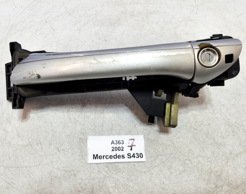 ✅ 00-06 OEM Mercedes W220 S430 Front Left Driver Exterior Door Handle Silver *
