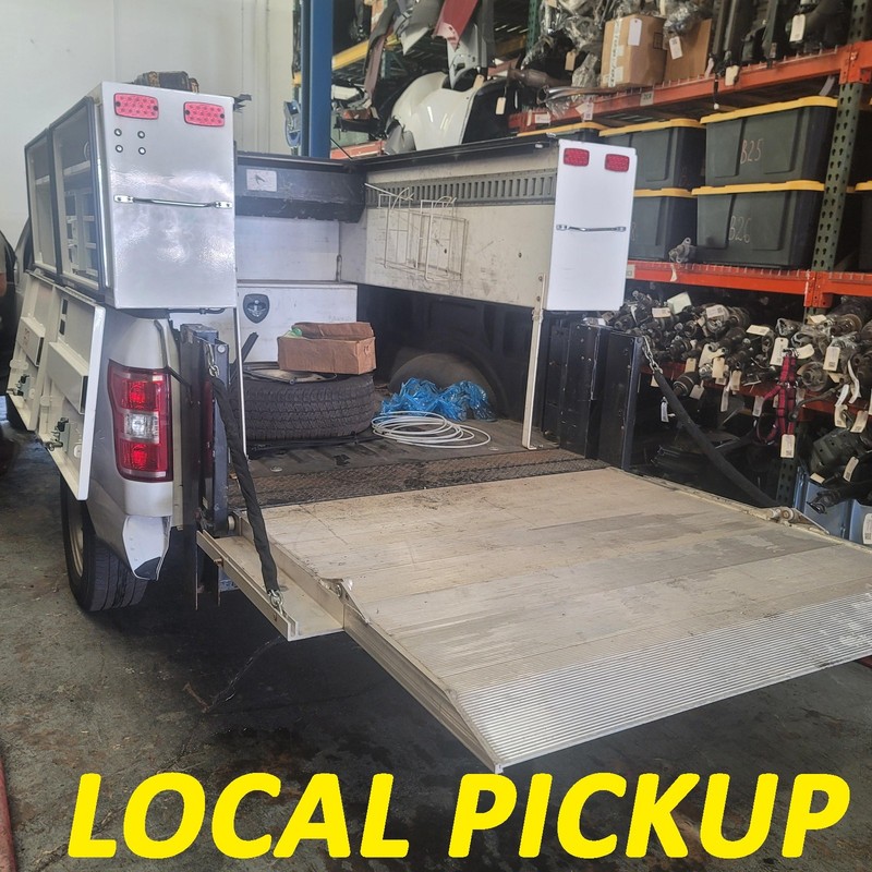 Used Oem Ford Bed Storage Box & Tonneau Cover Retrax for 2015-2020 F-150