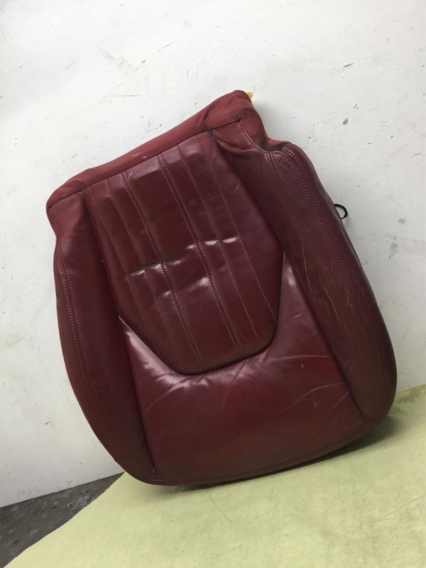 Maserati GHIBLI S Q4 Front Left Driver Seat Lower Cushion Red Leather 14 - 17 :Y