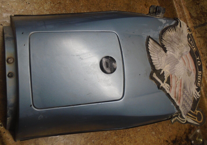 1987 Yamaha Venture XVZ 1300 XVZ1300 Fuel Gas Tank Cover Panel Cowling Trim Cowl