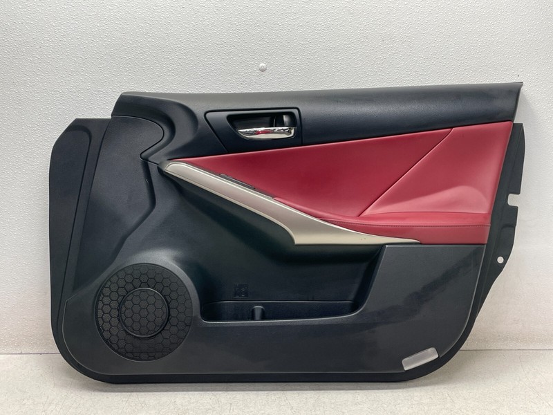 14 15 16 Lexus IS350 IS250 Front Right Pass Interior Door Panel Red 1439 OEM