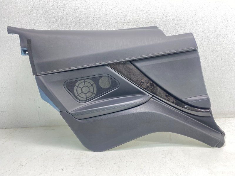 BMW F12 F13 6 Series Rear Left Driver Door Panel Trim Nappa Leather Black OEM✅