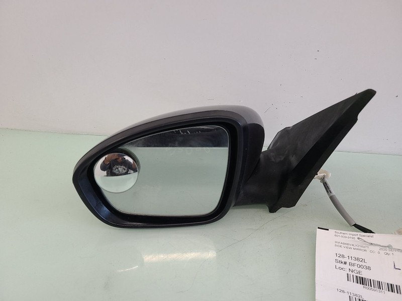 Driver Side View Mirror Power Non-heated Fits 20-25 SENTRA 591311