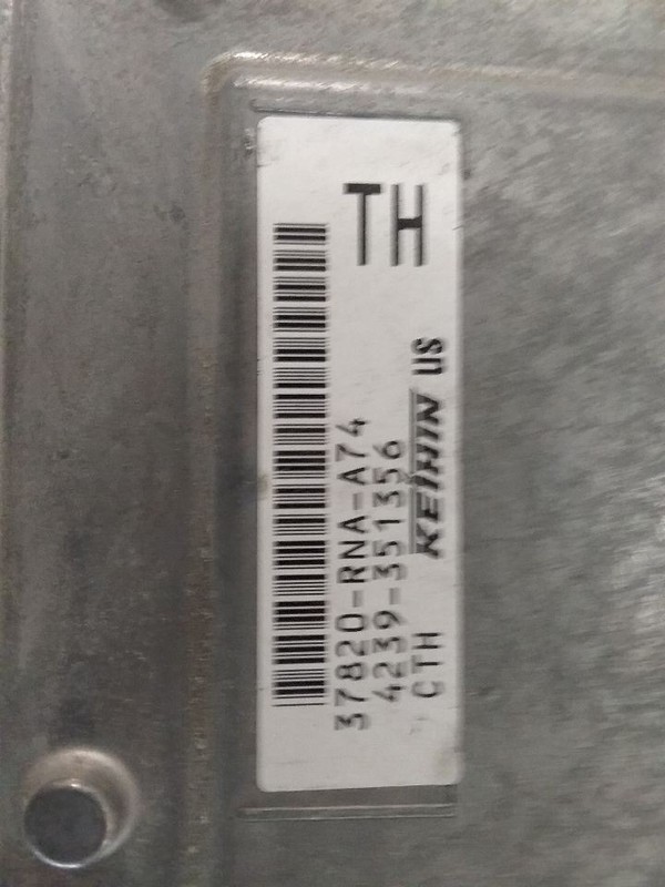 Engine ECM Electronic Control Module Gasoline 1.8L SOHC Fits 09-11 CIVIC 3363547