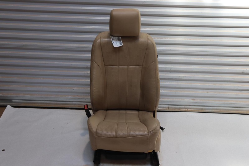 2010-2015 JAGUAR XJ FRONT LEFT DRIVER SIDE SEAT COMPLETE LETHER TAN OEM