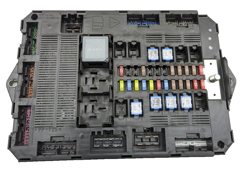 09-11 Jaguar XF XFR X250 Rear In Trunk Fuse Relay Box BX2314B476AA OEM