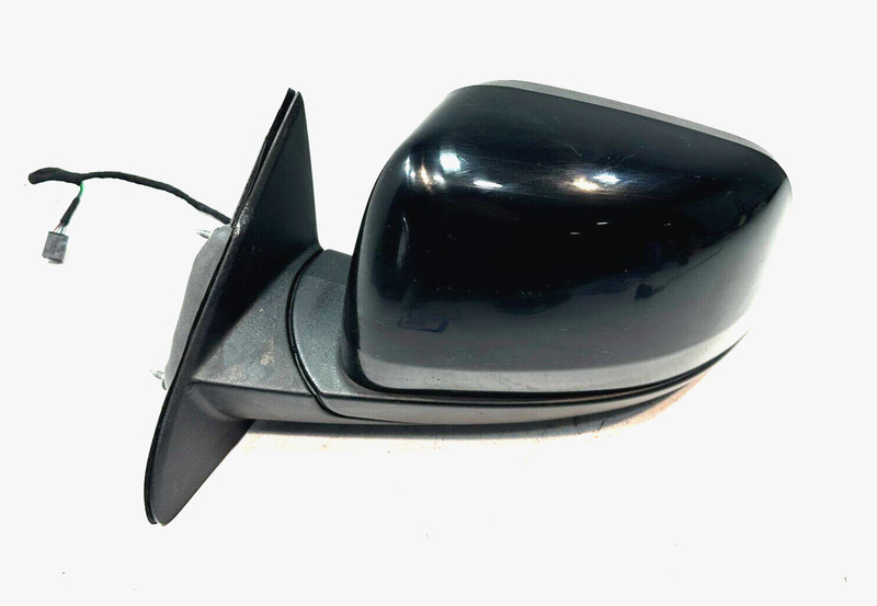 2017-2019 Jeep Grand Cherokee Front Left Driver Door Rear-View Mirror Black OEM