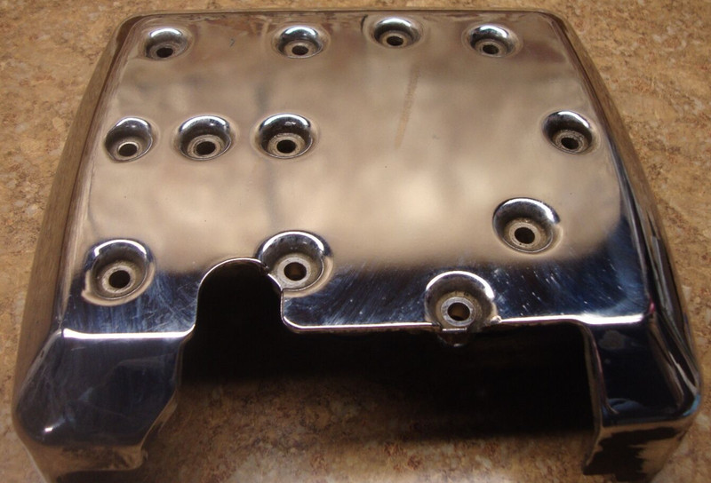 1998 Kawasaki Vulcan VN1500 VN 1500 E Engine Cylinder Head Chrome Valve Cover G4