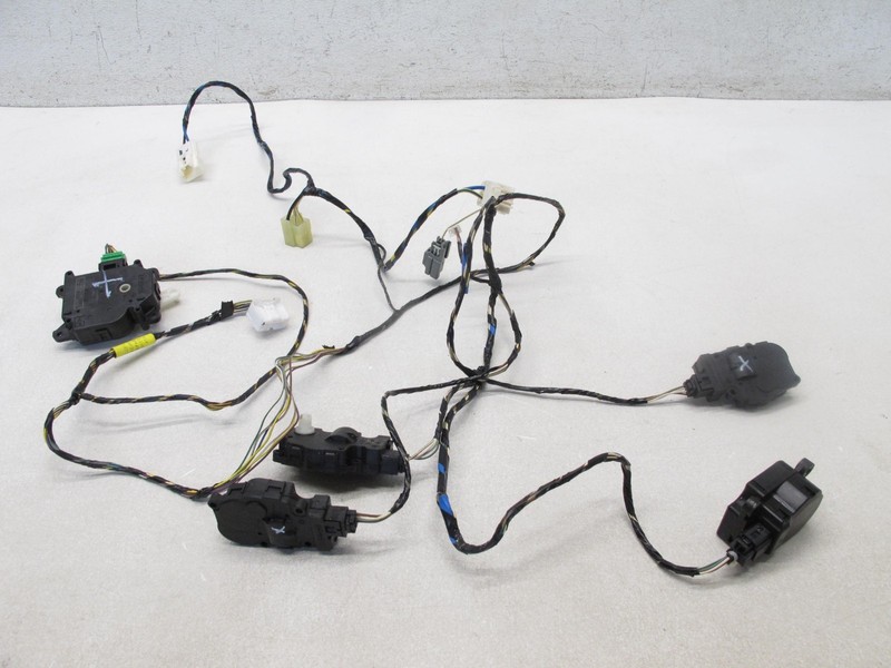 09-15 JAGUAR X250 XF XFR HEATER FLAP CONTROL ACTUATOR MOTOR HARNESS SET OEM 0924
