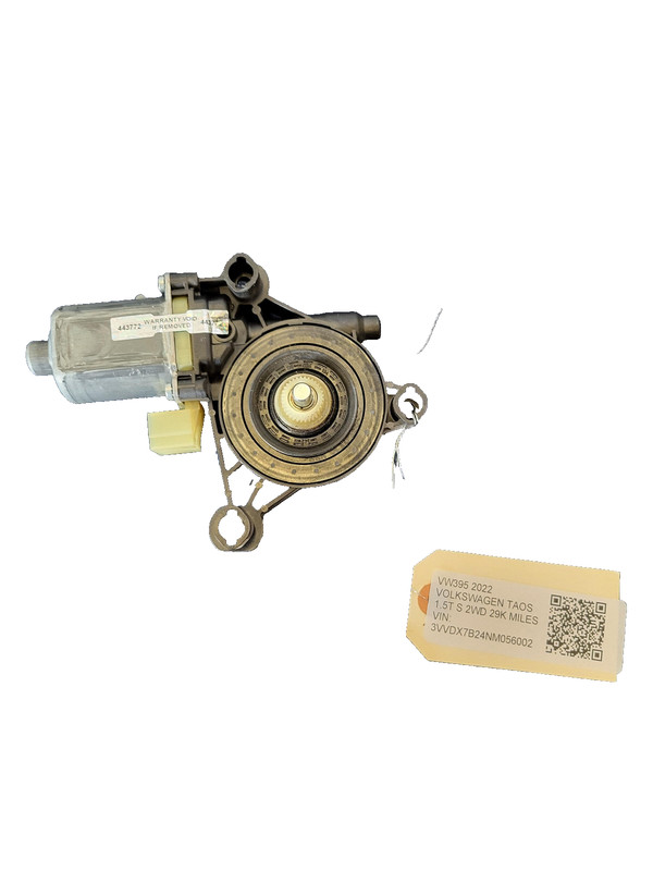 Used Oem Volkswagen Left Driver Front Door Window Regulator Motor 2022-2024 Taos