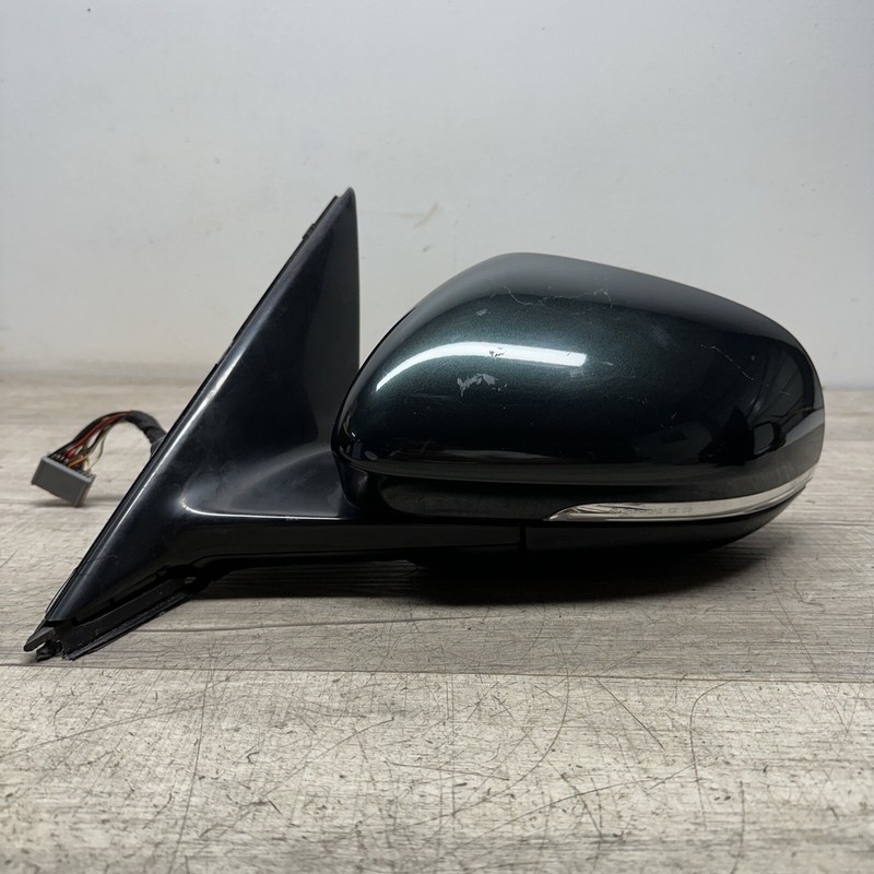 X250MY2011 I 10- 15 Jaguar Xf Driver Left Side Door Mirror Dark Green Blind Spot