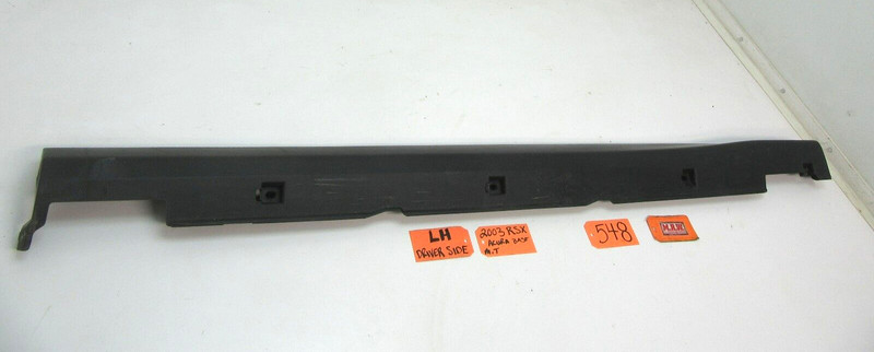 MOLDING DRIVER SIDE SKIRT ROCKER PANEL PLASTIC COVER DOOR BLACK for 02-06 RSX S