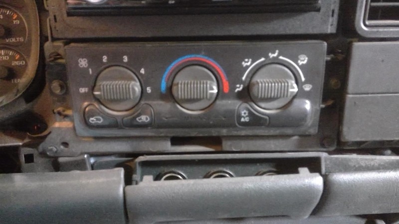 Temperature Control With AC Manual Control Fits 99-02 SIERRA 1500 PICKUP 3405221