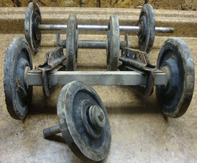 1988 Arctic Cat Wildcat 650 Snowmobile Roller Drive Track Wheels Cog Suspension