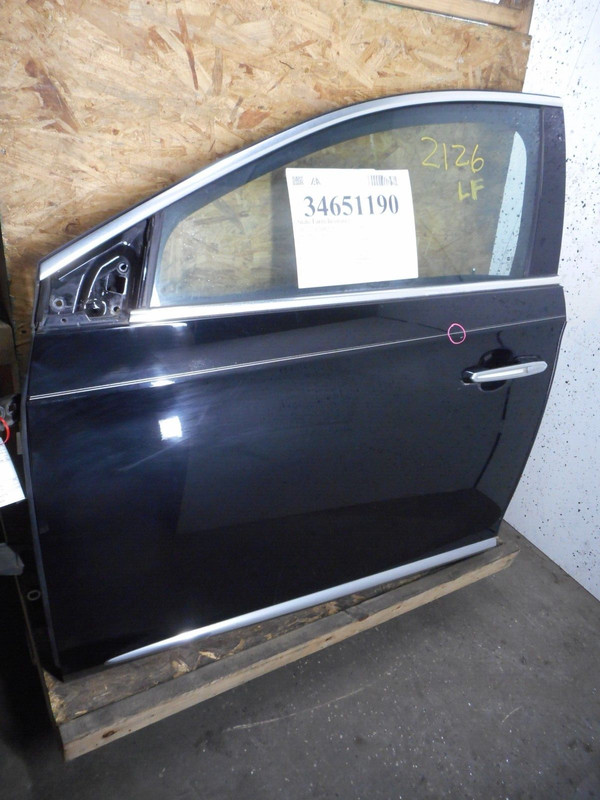 13 14 15 Cadillac XTS Front Door Left Driver LH Black U8555 OEM