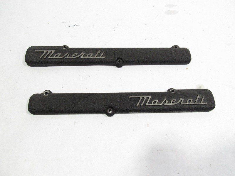 02-06 Maserati Coupe GT 2004 Left Right Engine Cylinder Head Cover Set 2 PCS ;