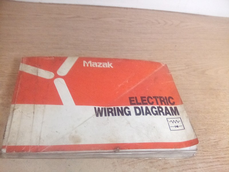 Mazak VTC-16-C Electrical Circuit Diagrams
