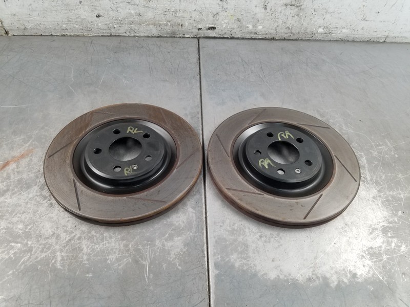2013 Audi S4 Quattro B8 Rear Brake Rotors #5394 J7