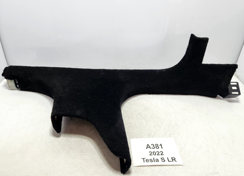 ✅ 2021-2025 OEM Tesla Model S Left Driver Side Lower B Pillar Cover Panel