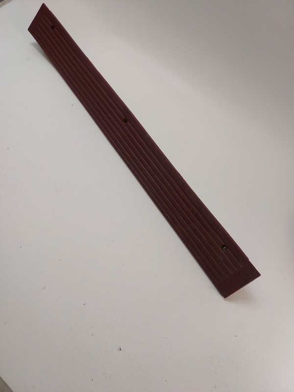 1988-98 GMC Sierra Truck RED Interior Rocker Sill Scuff Plate Trim OEM 15588493