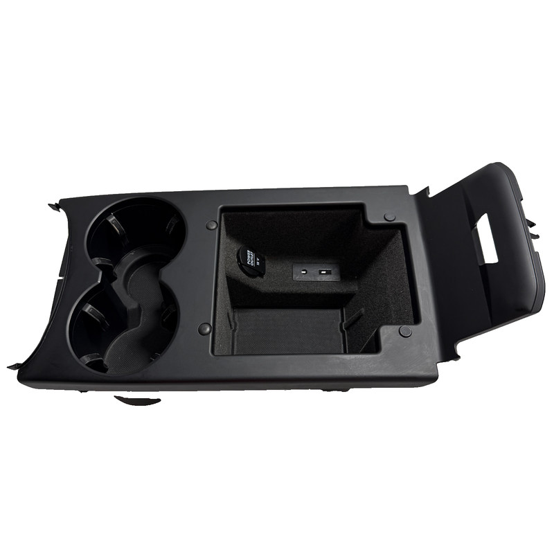 📌2015-2018 PORSCHE MACAN CENTER CONSOLE CUPHOLDER COMPARTMENT BOX ASSEMBLY OEM