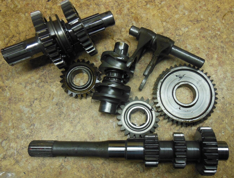 2005 Suzuki King Quad Kingquad 700 Engine Transmission Gears Shift Fork 05 N5