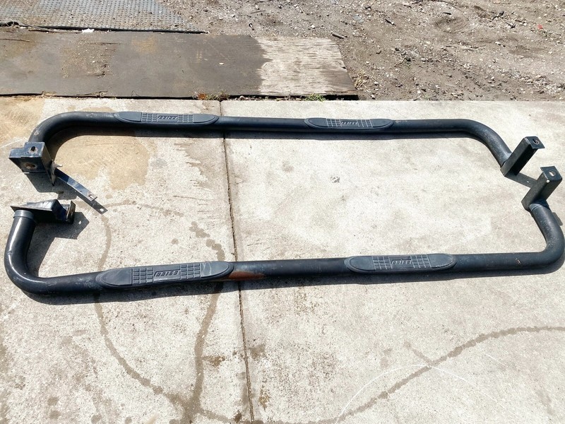 13-14 DODGE RAM 2500 3500 LEFT LH & RIGHT RH SIDE TUBULAR STEP SET OF 2 OEM