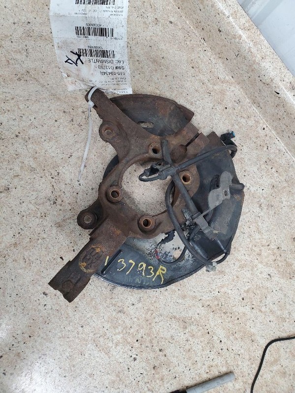 Passenger Right Front Spindle/Knuckle Fits 14-15 SORENTO 305009