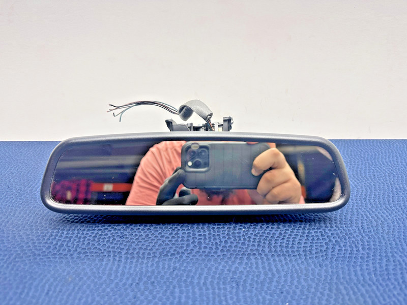 17–18 Jaguar F-Pace Front Windshield Interior Auto Dimming Rear View Mirror OEM