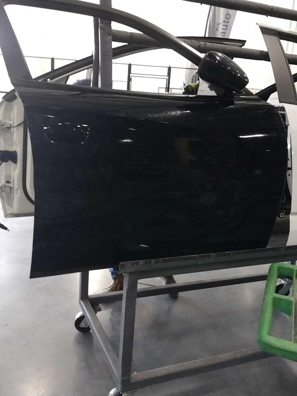 2015 Dodge Charger Right Door Black 4DR Sedan Used Dents Scratches 178472
