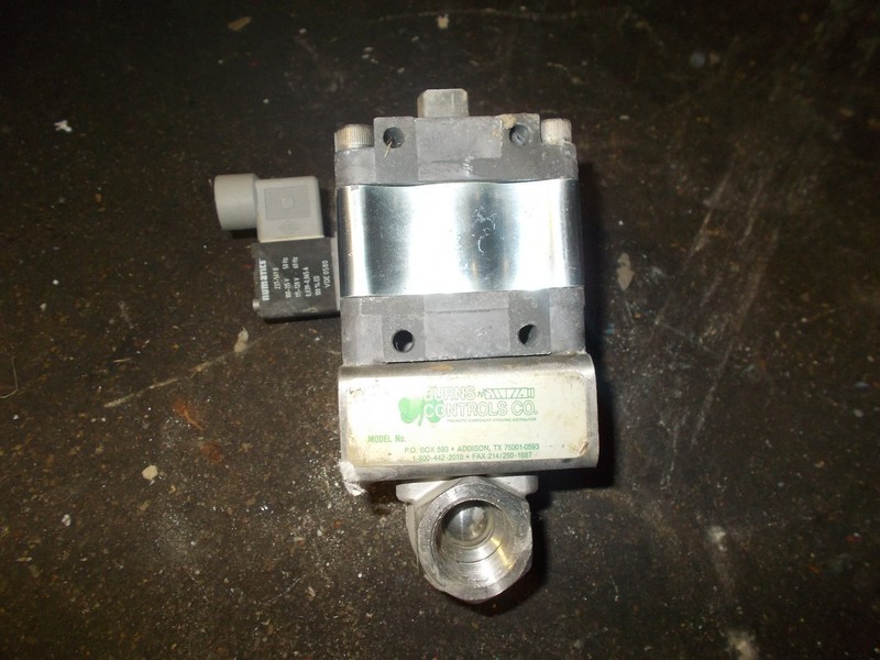 Burns Controls Valve Assembly w/ Apollo 3/4 & Numatics 237-569B *FREE SHIPPING*