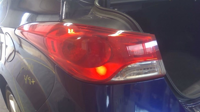 Driver Tail Light Sedan Quarter Panel Mounted Fits 11-13 ELANTRA 3522332