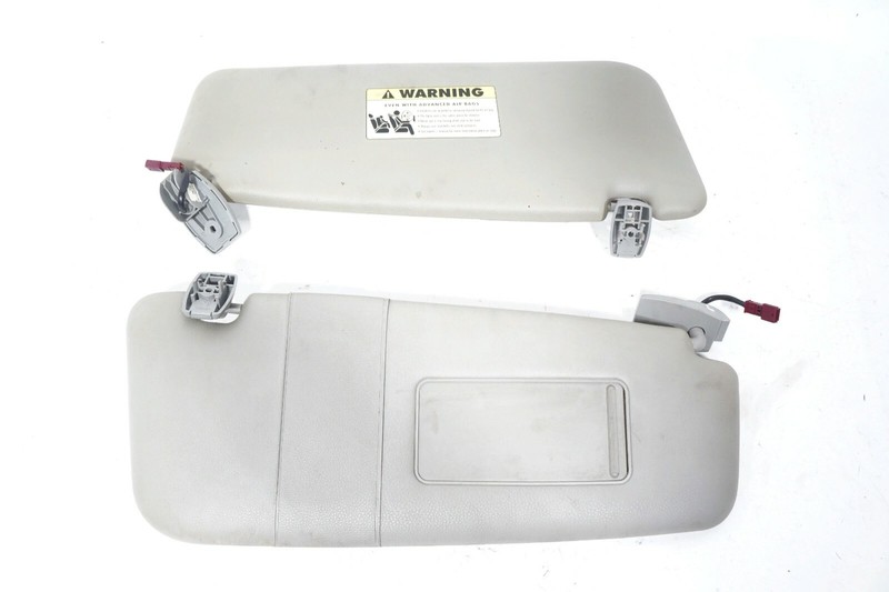 08 09 10 BMW 525i 528Xi 530i E60 SUN VISOR LEFT & RIGHT SET OF 2 OEM