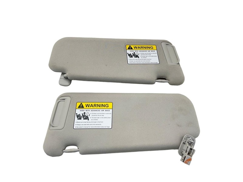 2018-2023 Mazda CX-9 Left And Right Sun Visor Set Of 2 Gray