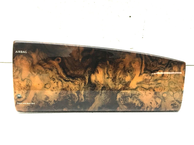 04-09 Jaguar XJ8 XJR X350 X358 Right Side Dashboard Wood Trim Cover Panel OEM