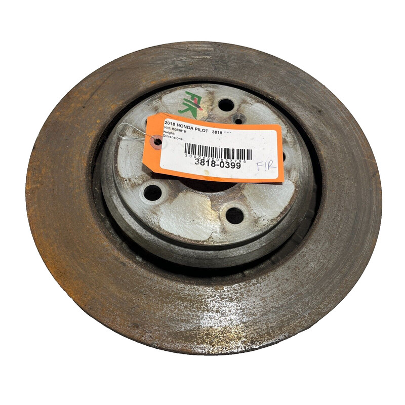 HONDA PILOT 2016-2021 FRONT RIGHT OR LEFT BRAKE DISK ROTOR OEM 112K MILES =1PCS=