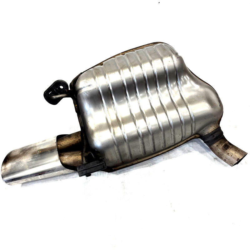 📌 12-15 MERCEDES W204 C250 SEDAN EXHAUST MUFFLER PIPE ASSEMBLY 2074910401 OEM