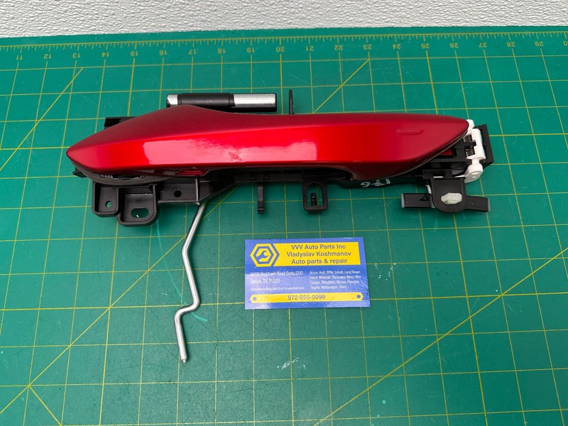 15-24 LEXUS RC300 RC350 FRONT RIGHT PASSENGER SIDE EXTERIOR DOOR HANDLE Red OEM