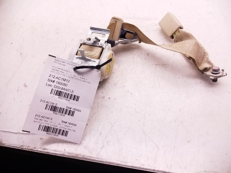 2012 ACURA TL REAR CENTER MOUNTED SEAT BELT ASSEMBLY